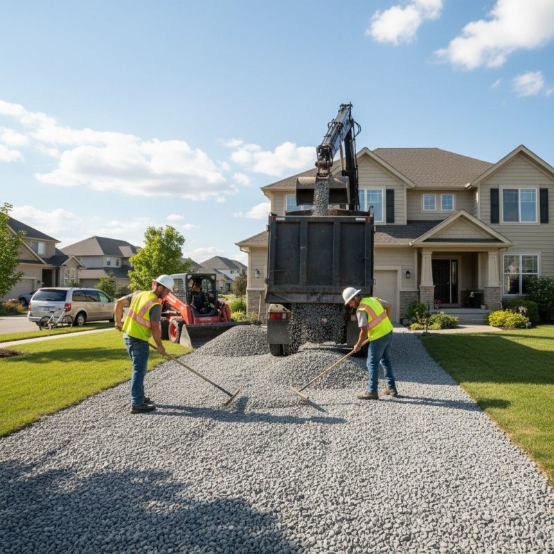 Driveway Overlay Installation