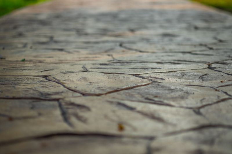 Stamped Overlay Installation in Frisco, TX